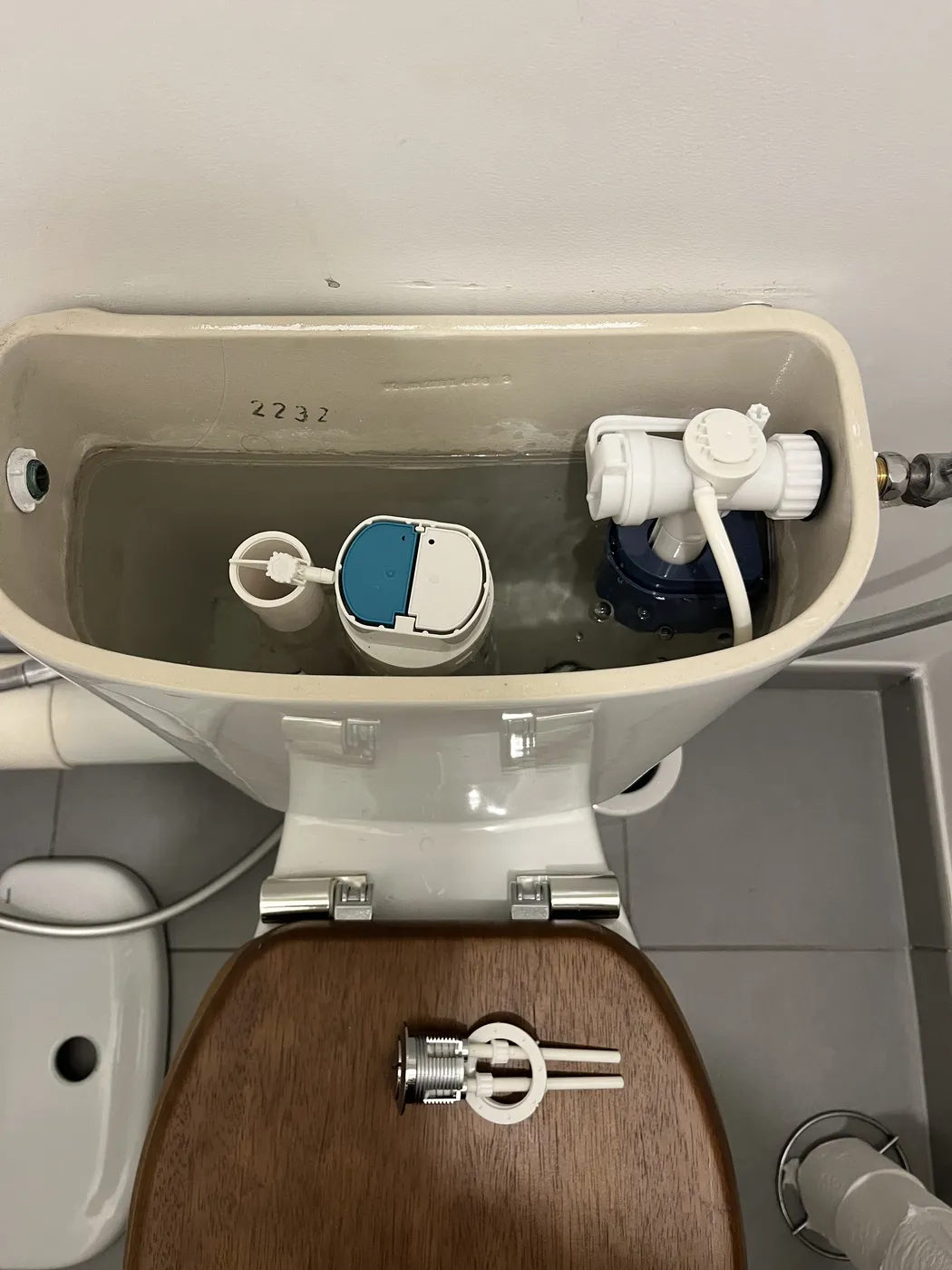 Réparation d’un mécanisme de WC